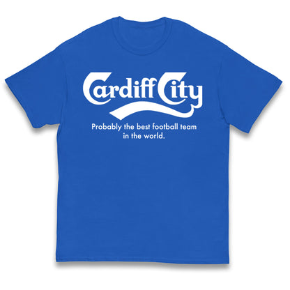 Cardiff City FC Football Kids T Shirt
