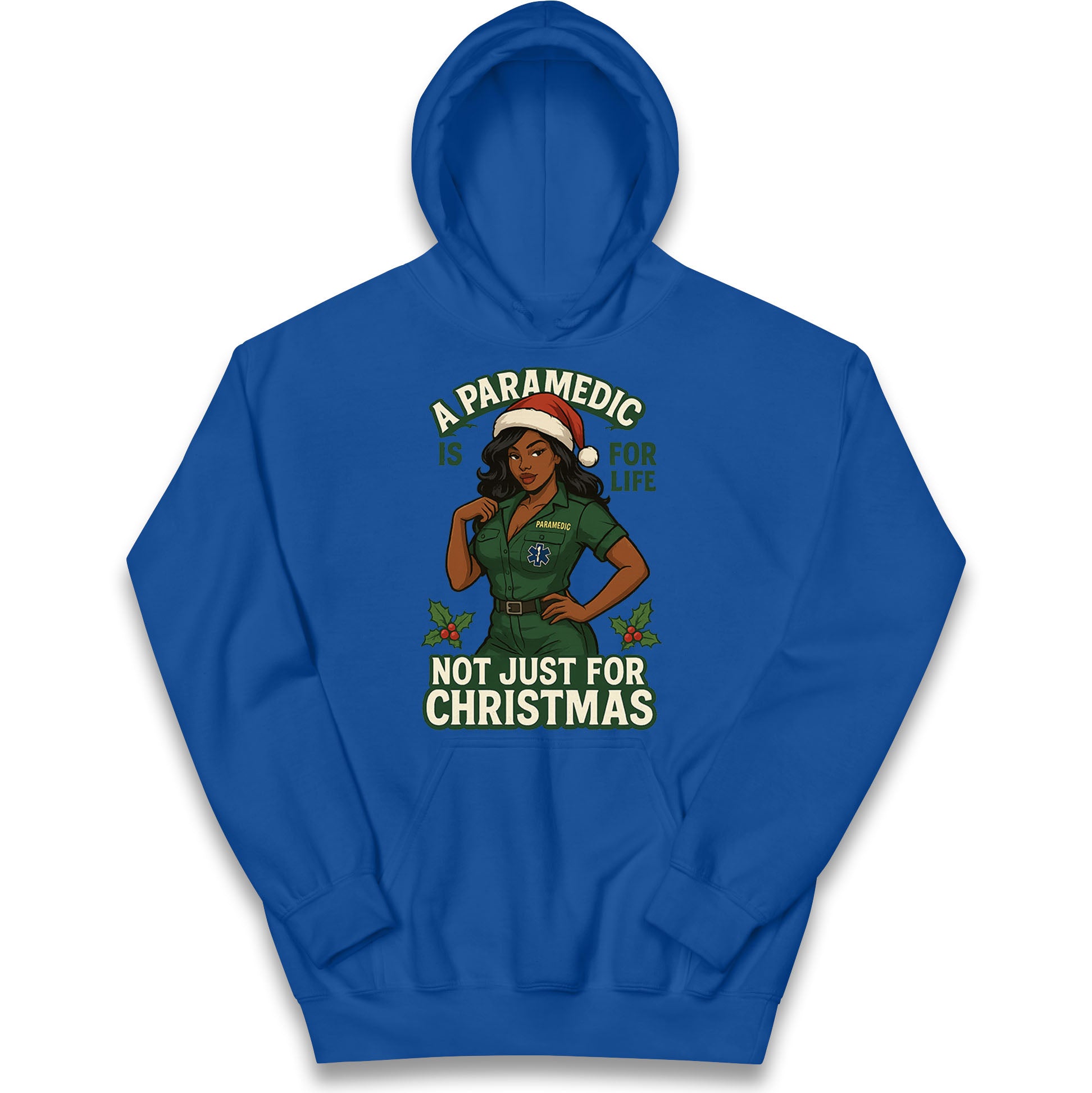 Paramedic Christmas Kids Hoodie