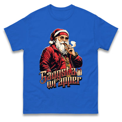 Santa Claus Gangster T Shirt