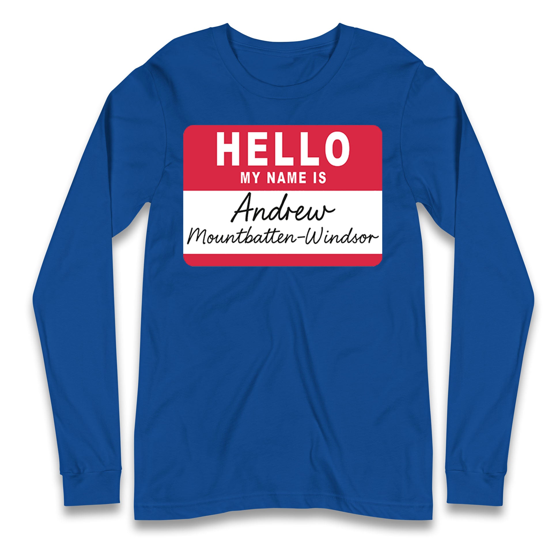 Andrew Mountbatten Windsor Longsleeve T Shirt