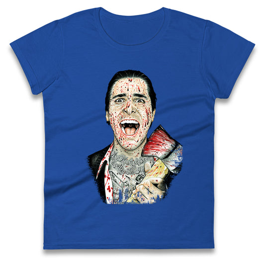 American Psycho Halloween Womens t shirt