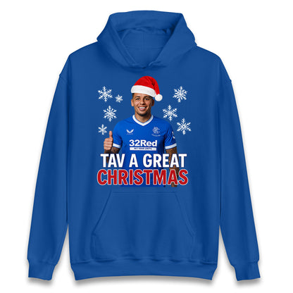 Tav a Great Christmas Rangers Hoodie