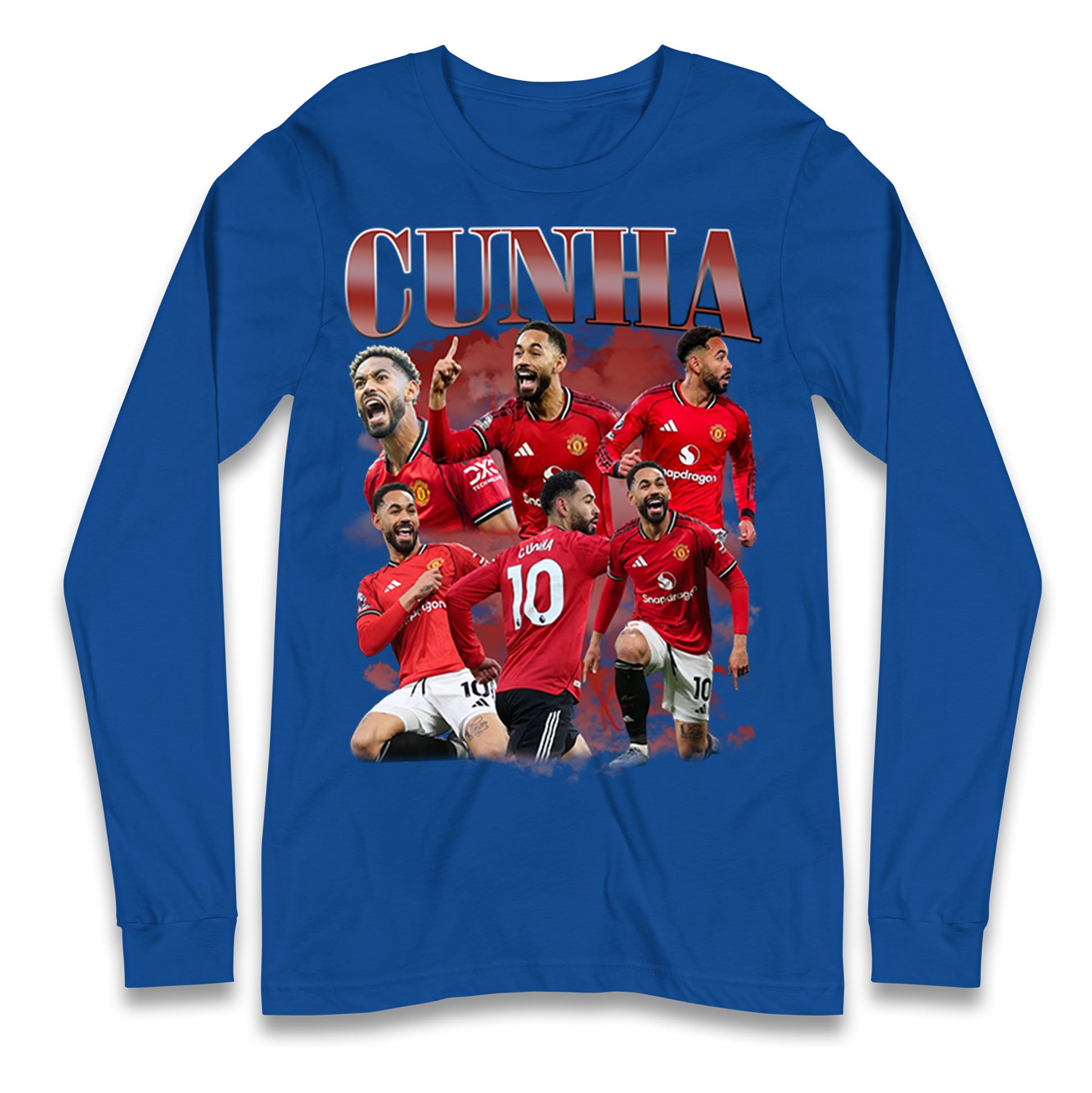 Matheus Cunha Manchester United Longsleeve T Shirt