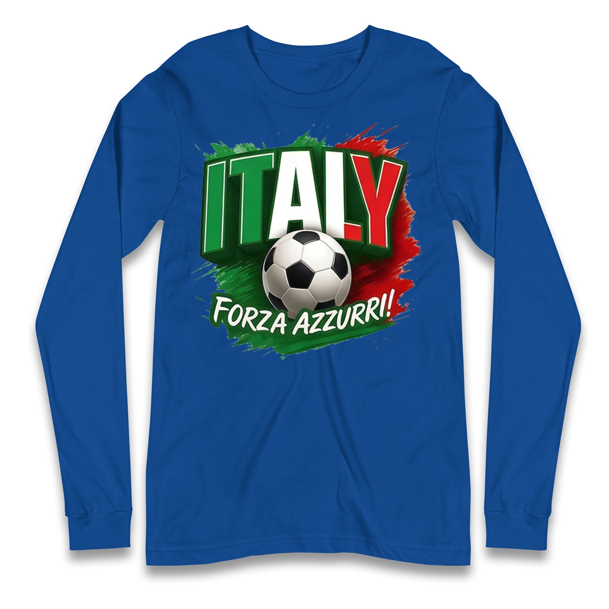 Italy Retro World Cup Longsleeve T Shirt 