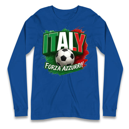 Italy Retro World Cup Longsleeve T Shirt 
