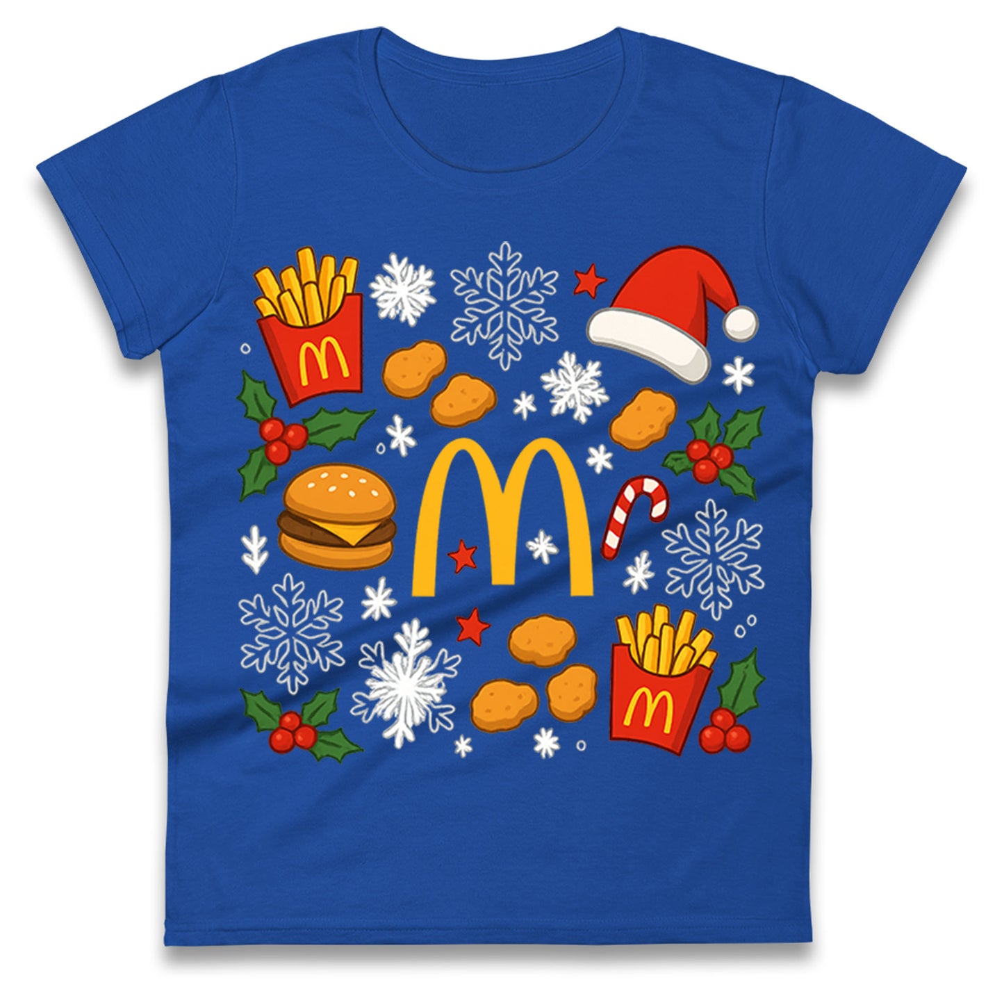McDonalds Christmas Ladies T Shirt