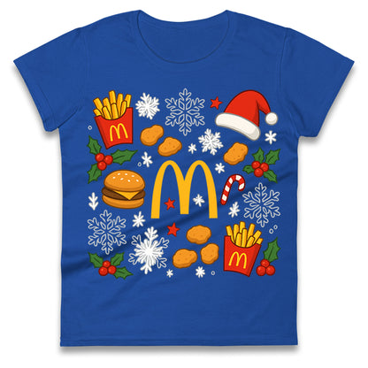 McDonalds Christmas Ladies T Shirt