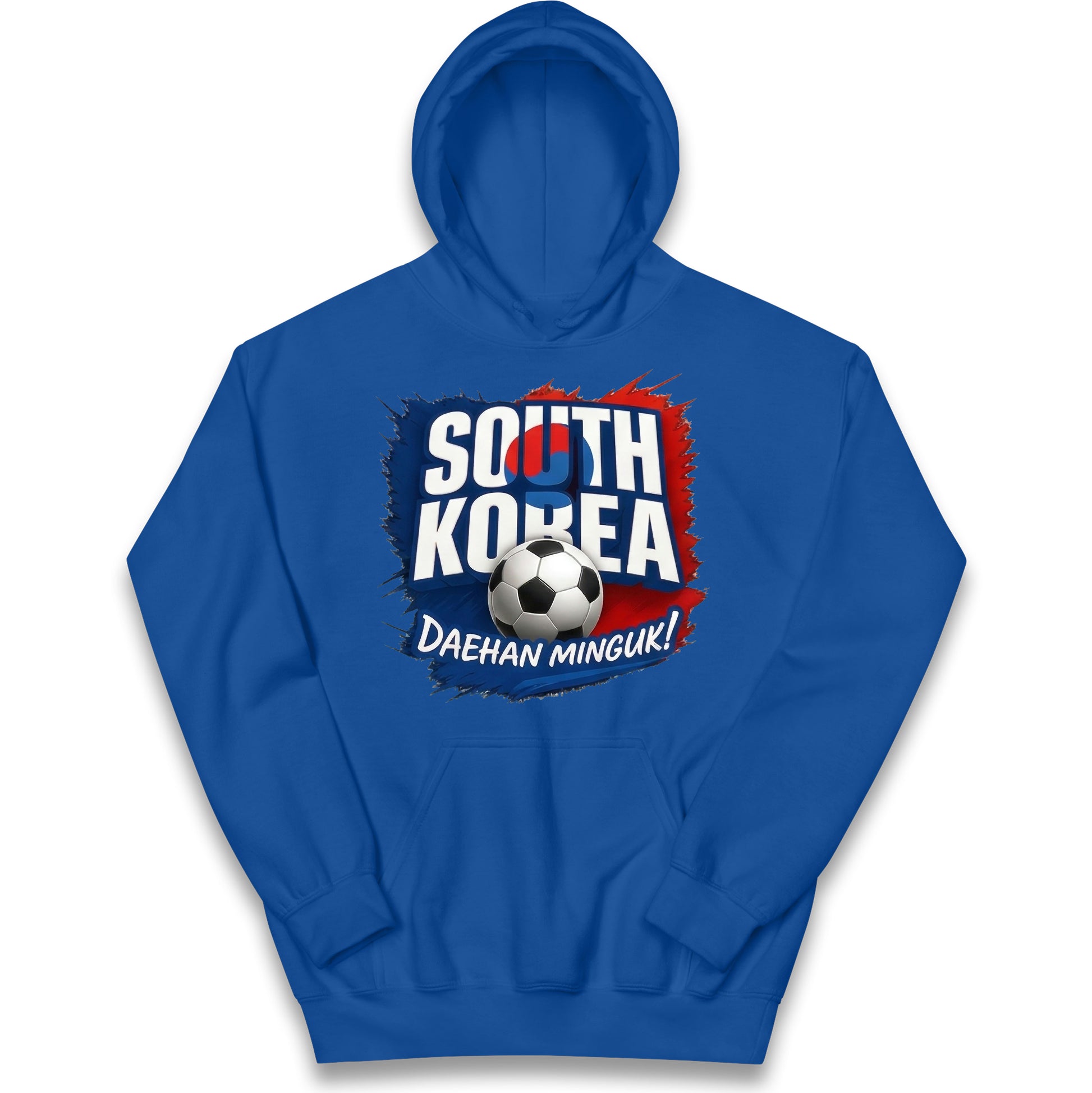 South Korea Football Kids Hoodie