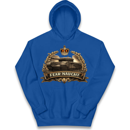Fear Naught Royal Tank Regiment Kids Hoodie
