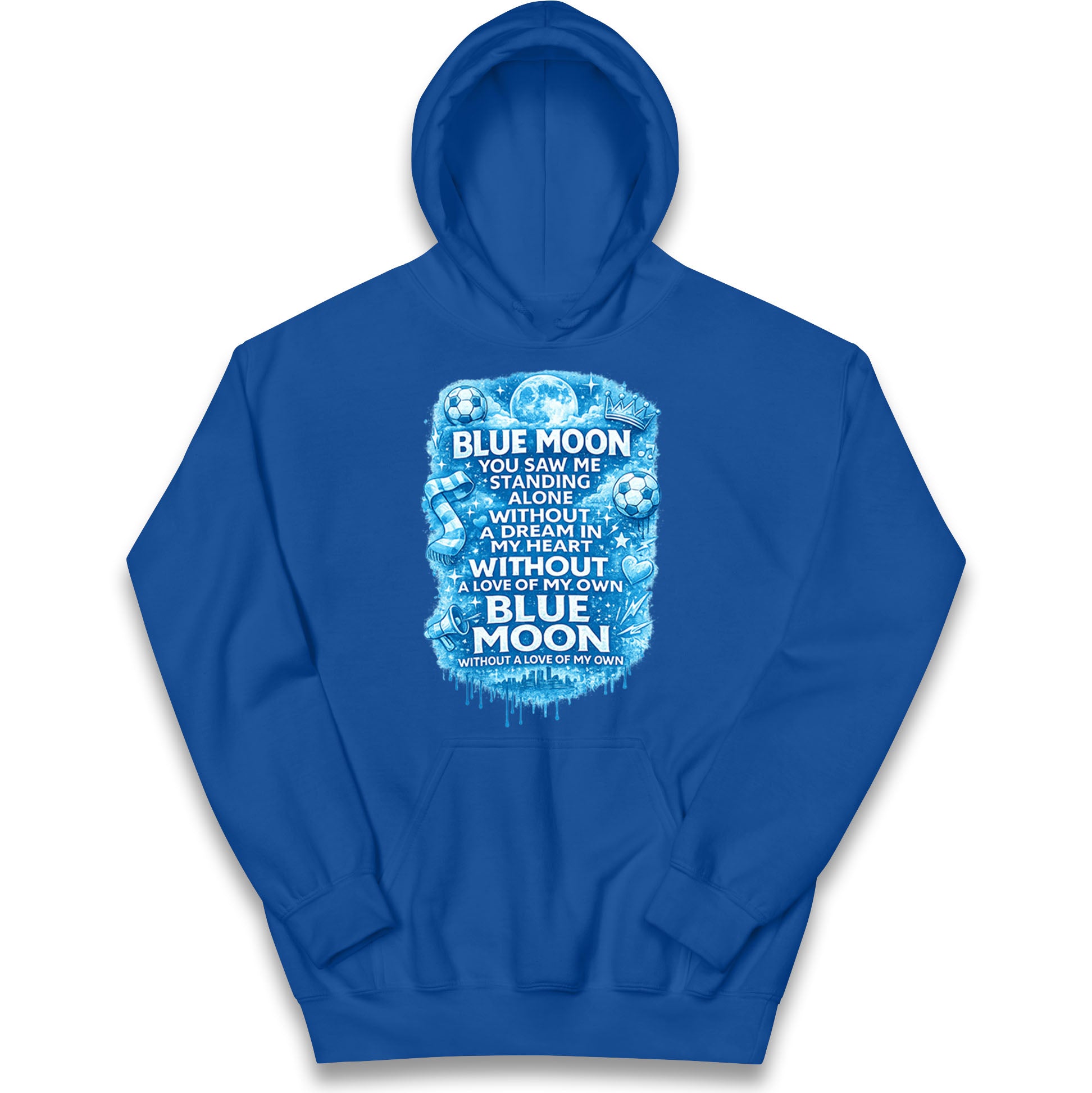 Manchester City Blue Moon Kids Hoodie