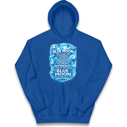 Manchester City Blue Moon Kids Hoodie