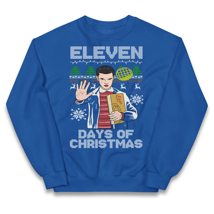 Eleven Christmas Kids Jumper