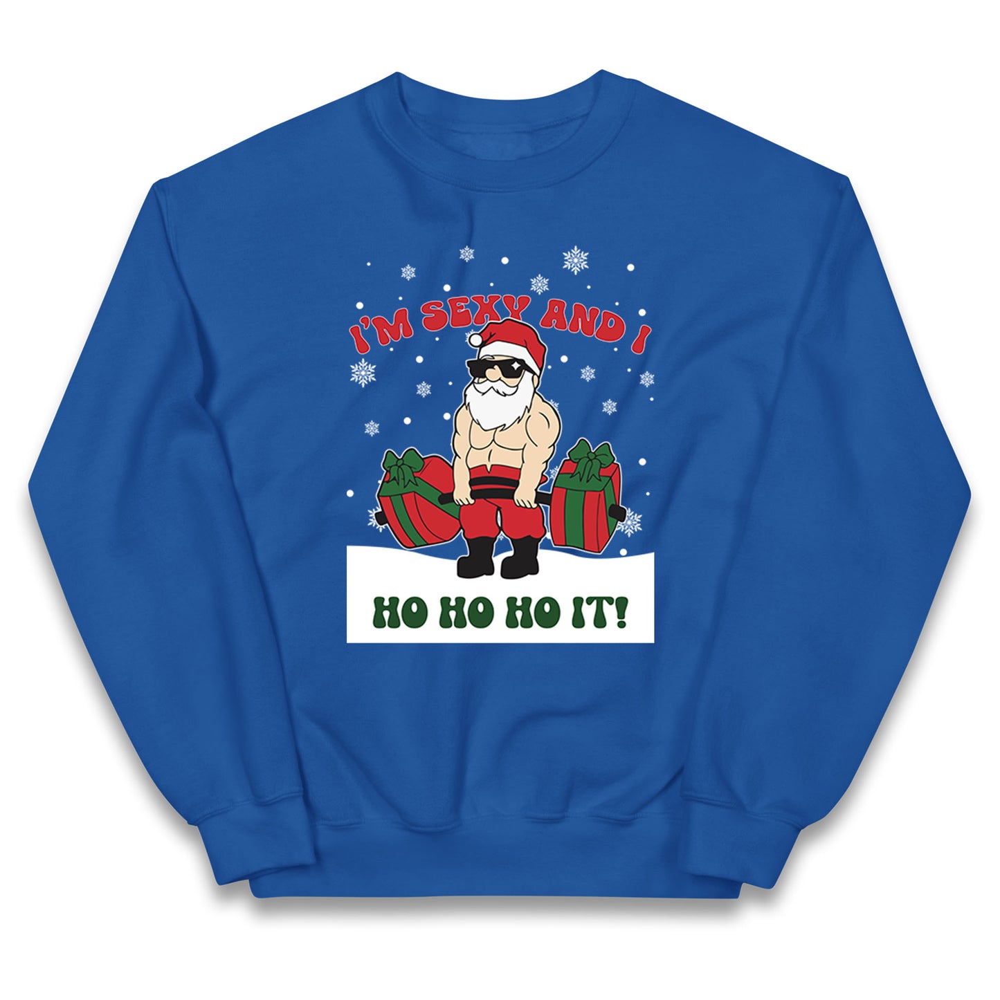 Santa Claus Ho Ho Ho Kids Jumper
