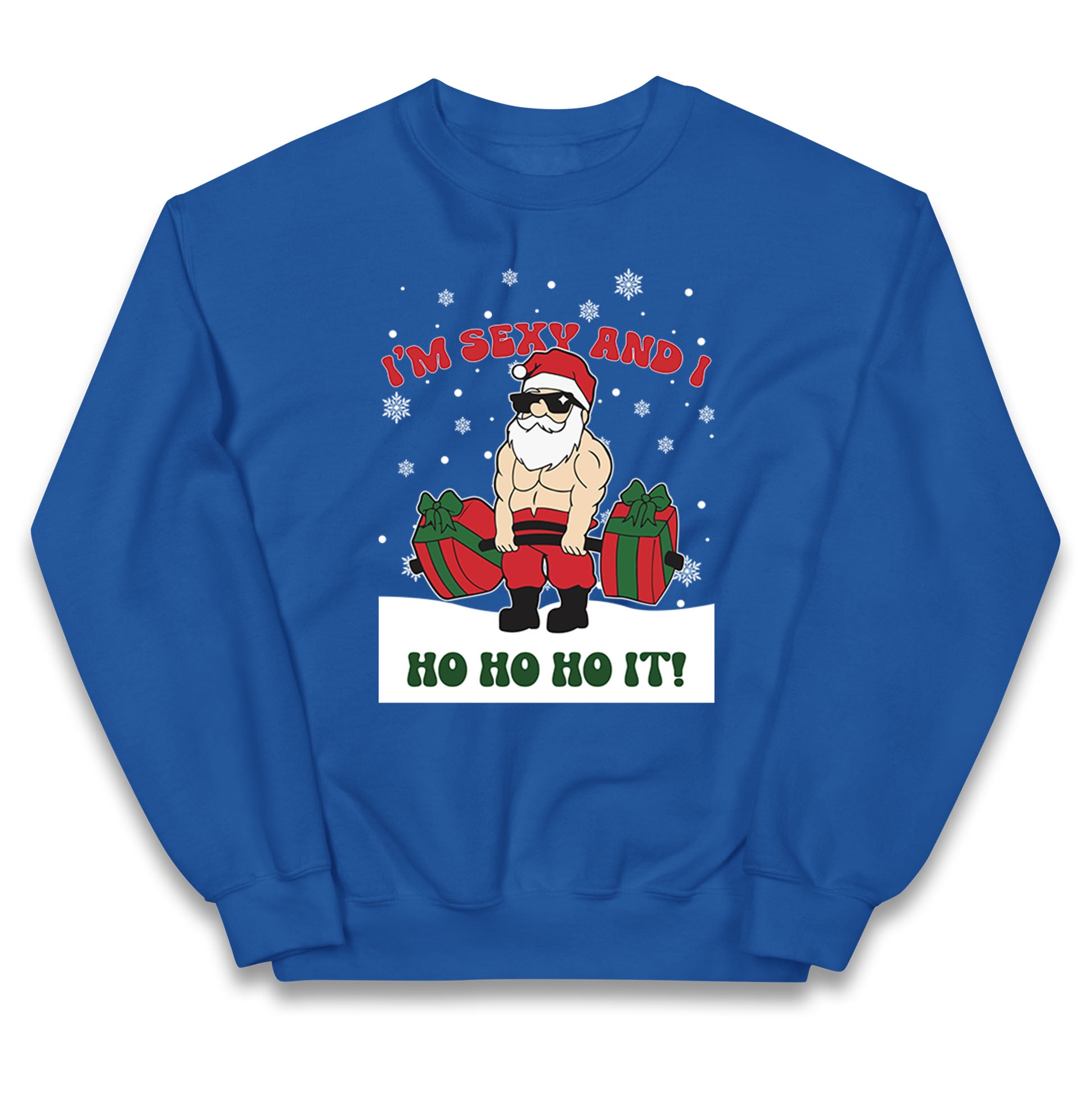 Santa Claus Ho Ho Ho Kids Jumper