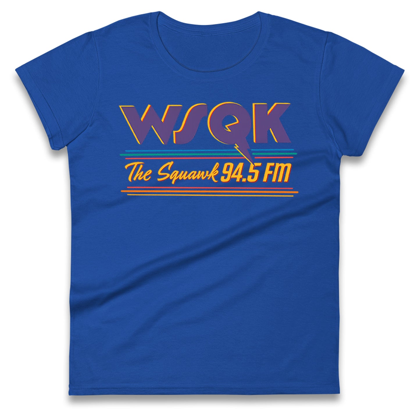 WSQK The Squawk Stranger Things Ladies T Shirt 