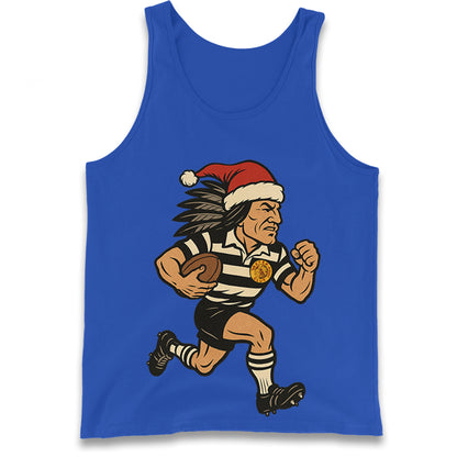 Newcastle Falcons Christmas Tank Top
