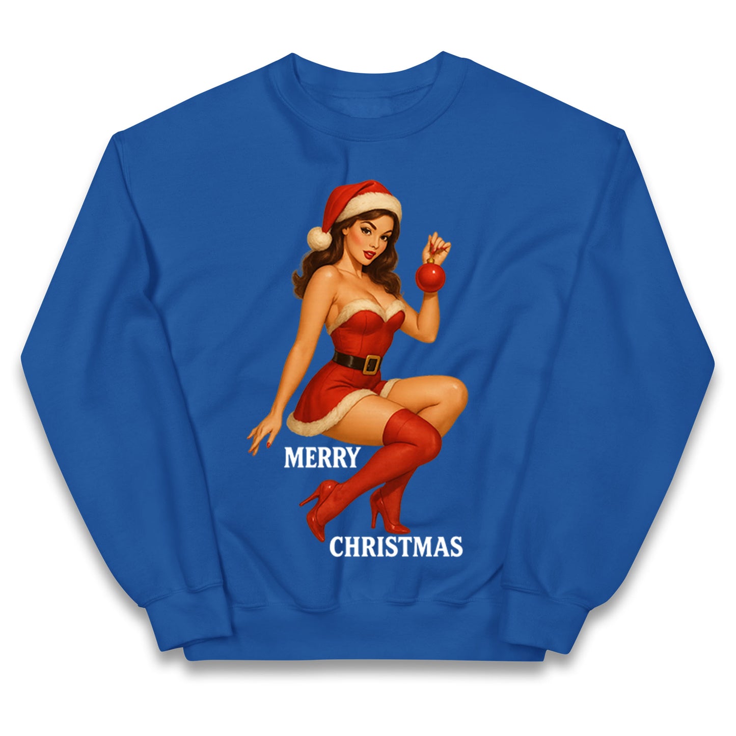 Merry Christmas Sexy Christmas Kids Hoodie
