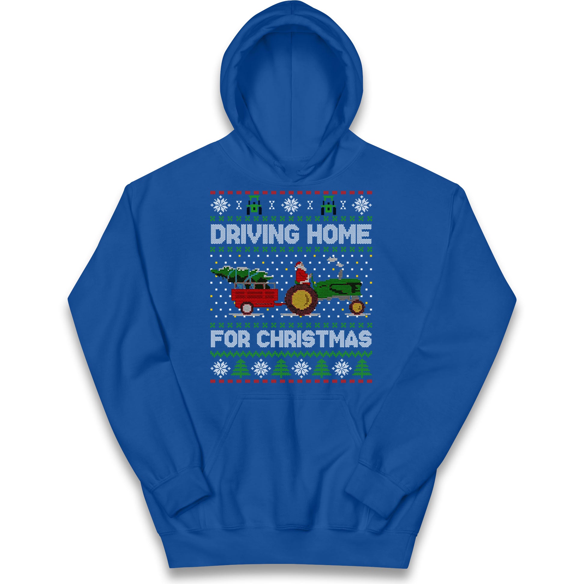 John Deere Christmas Kids Hoodie