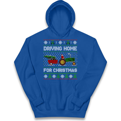 John Deere Christmas Kids Hoodie