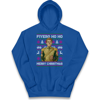 Prince Fiyero Wicked Christmas Kids Hoodie