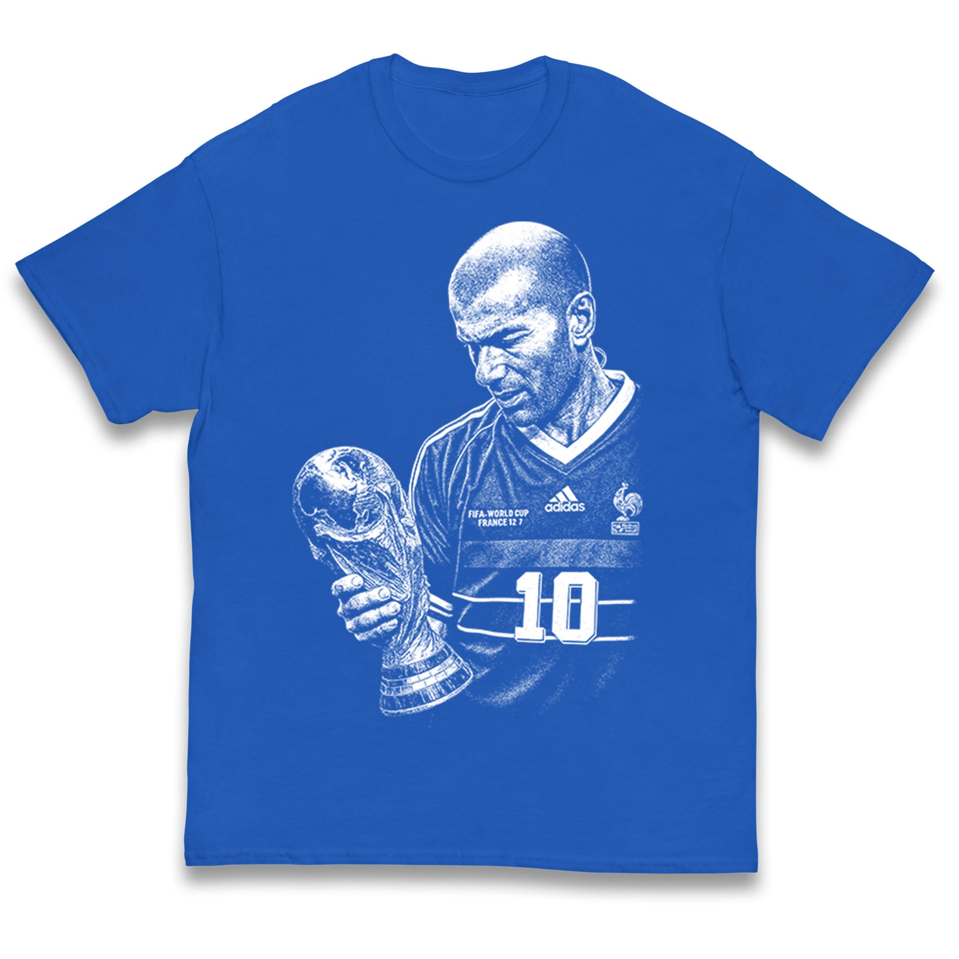 Zidane France Footballer Kids T Shirt 