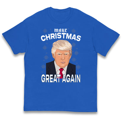 Make Christmas Great Again Kids T Shirt