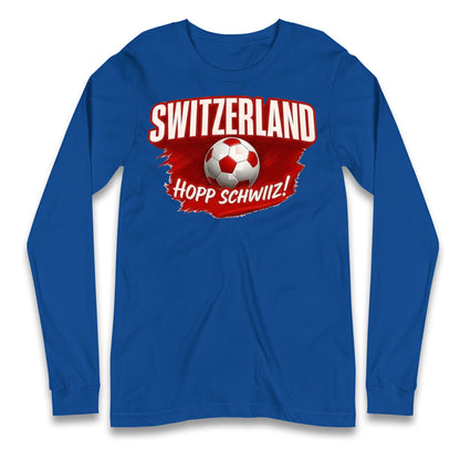 Hopp Schwiiz Longsleeve T Shirt