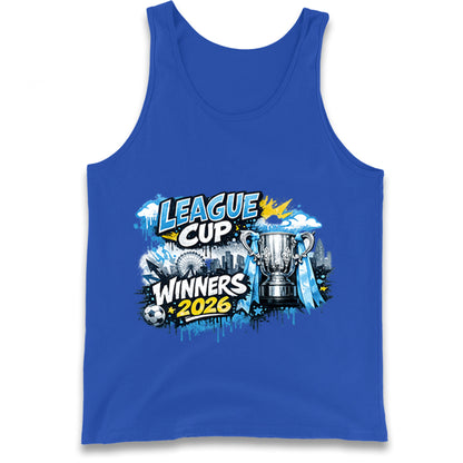 Man City League Cup Winners 2026 Tank Top