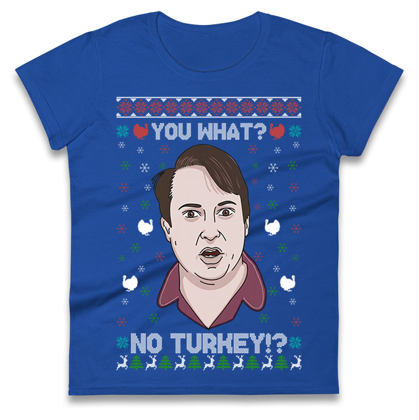 Peep Show Christmas Ladies T Shirt