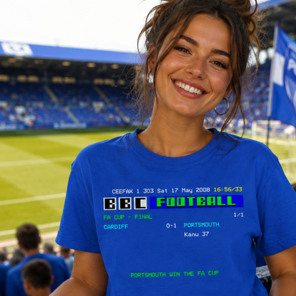 Portsmouth FA Cup Winners 2008 T Shirt