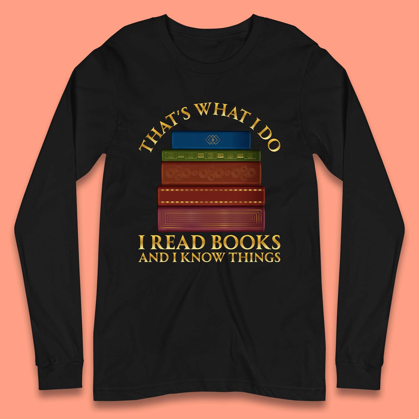 Books Reading Long Sleeve T-Shirt