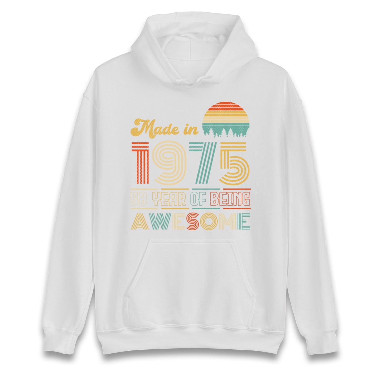 Vintage 50th Birthday Hoodie