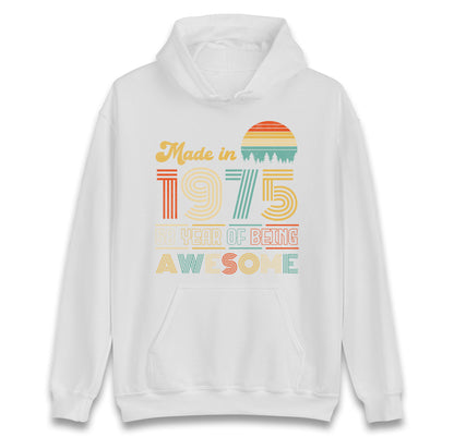 Vintage 50th Birthday Hoodie