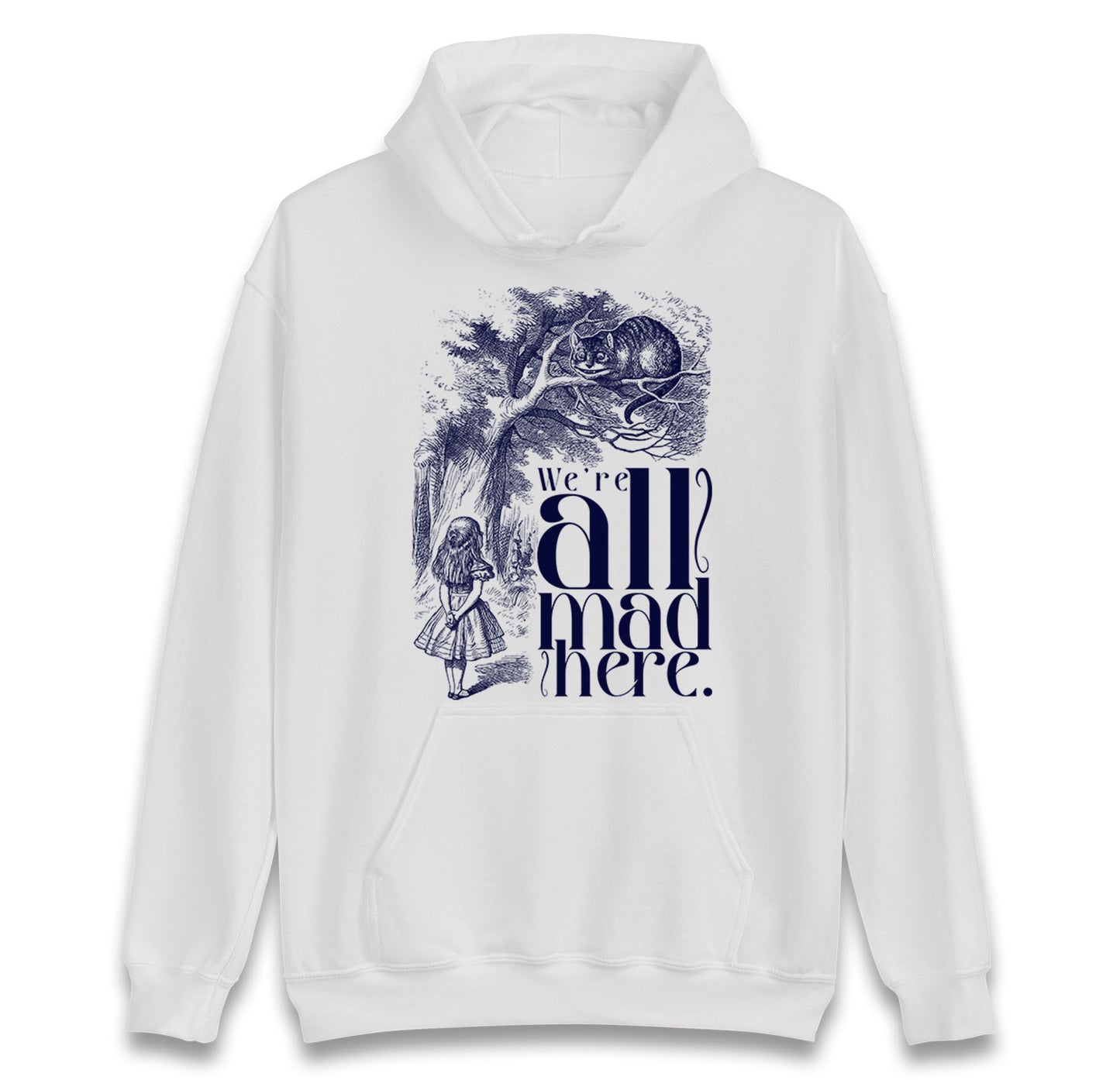 Alice And Cheshire Cat Hoodie