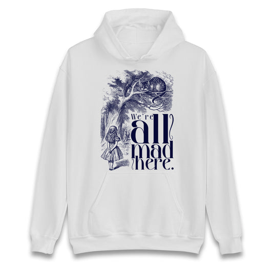 Alice And Cheshire Cat Hoodie
