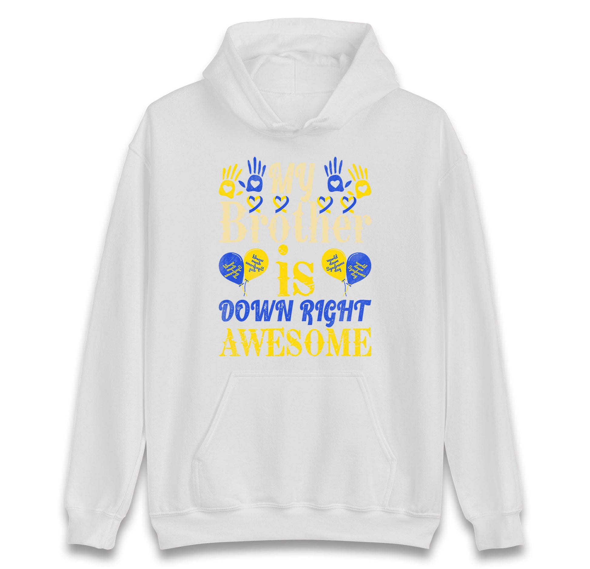 world down syndrome day hoodie