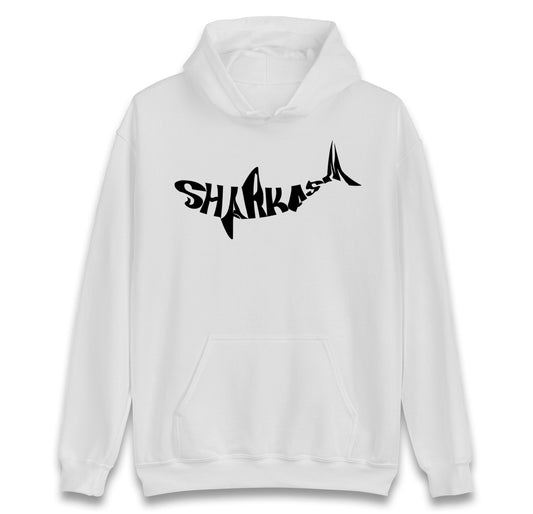 Sharkasm Shark hoodie