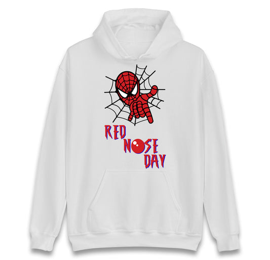 Spider Man Red Nose Day hoodie