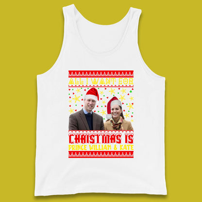 Prince William & Kate Christmas Tank Top