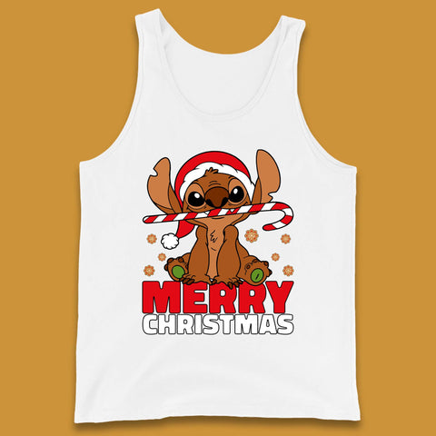 Gingerbread Stitch Christmas Tank Top