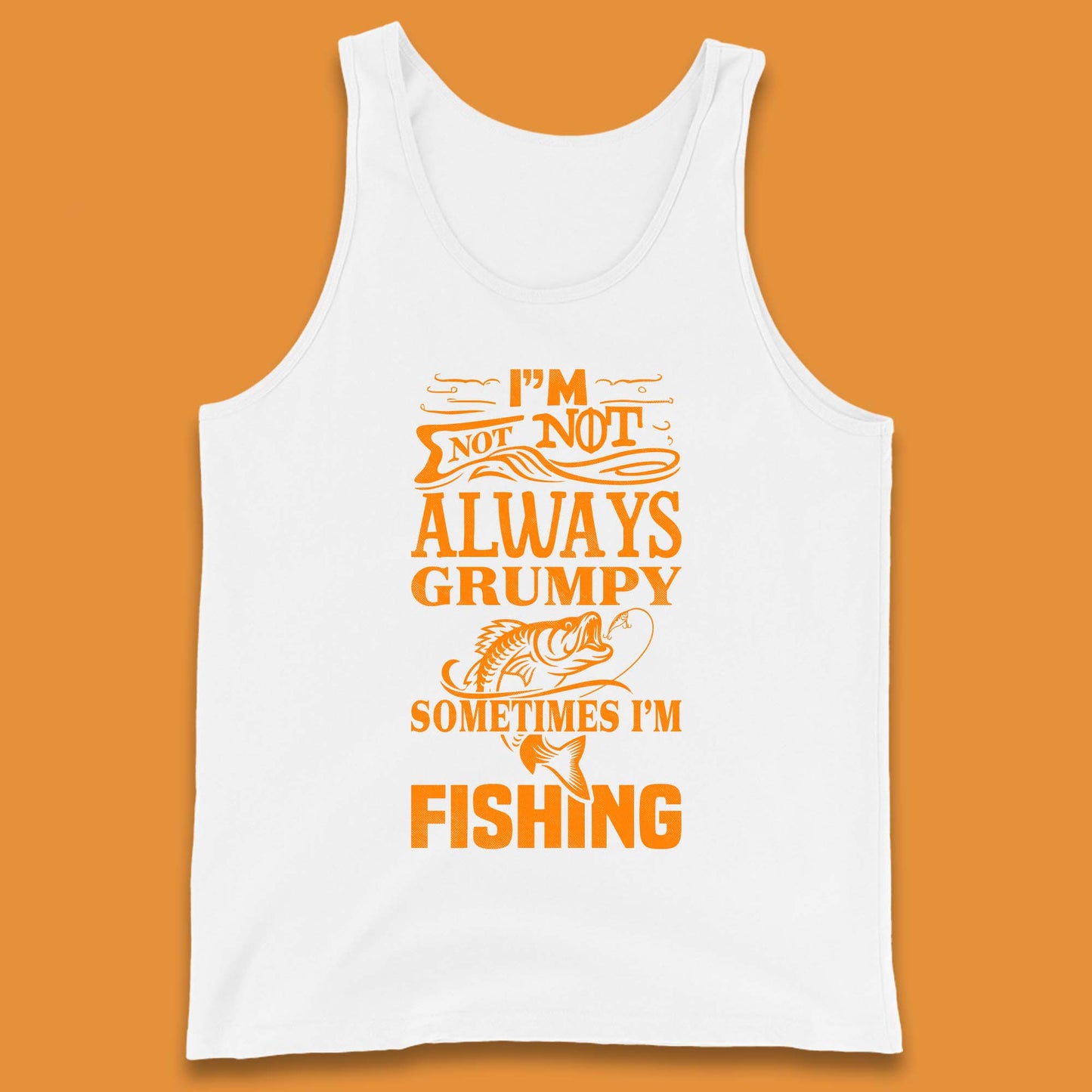 Grumpy Fisherman Tank Top