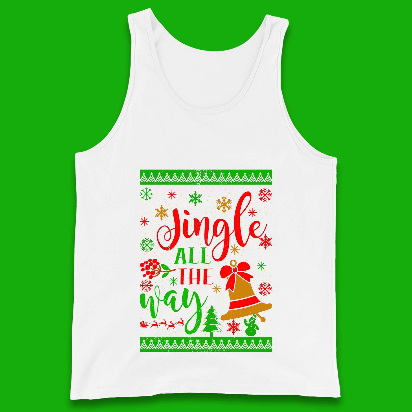 Christmas Jingle Tank Top