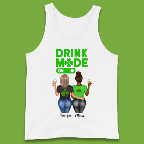 Personalised Drink Mode On Tank Top
