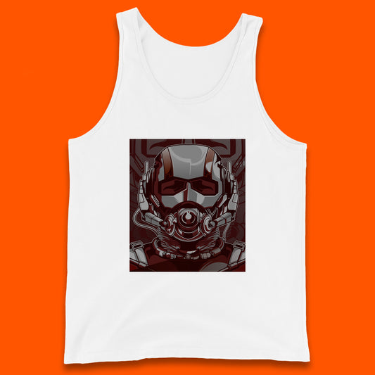 Marvel Comics Ant Man And The Wasp American Superhero Film Ant Man Face Helmet Avengers Movie Tank Top
