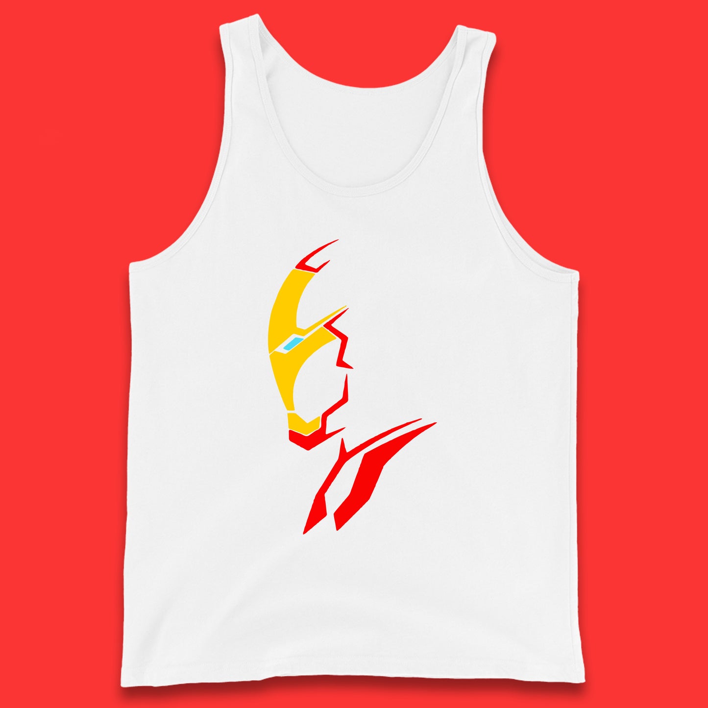Marvel Avengers Iron Man Superhero Comic Book Character Iron-Man Marvel Comics Tank Top