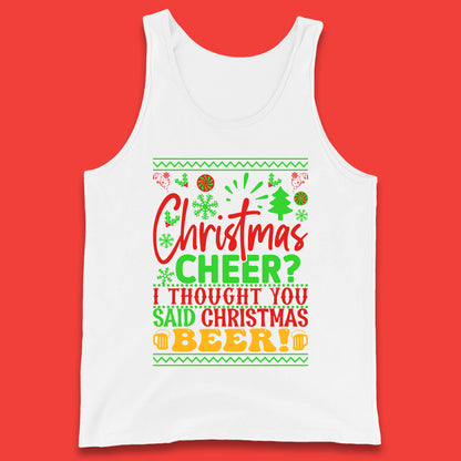 christmas cheer tank top