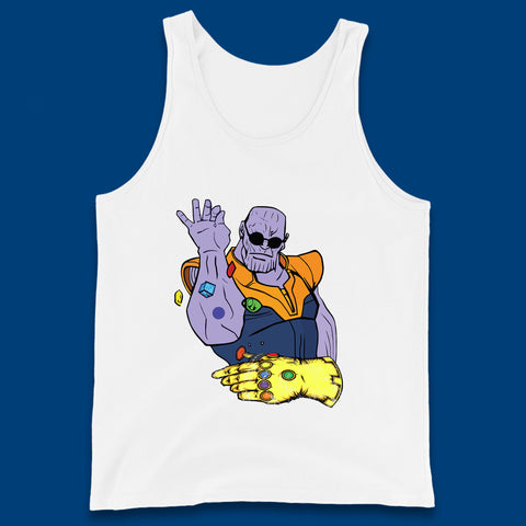 Thanos Infinity Stones Bae Avengers Infinity War Salt Bae Thanos Spoof Marvel Comics Infinity Gauntlet Tank Top