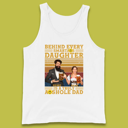 Personalised Truely Asshole Dad Tank Top