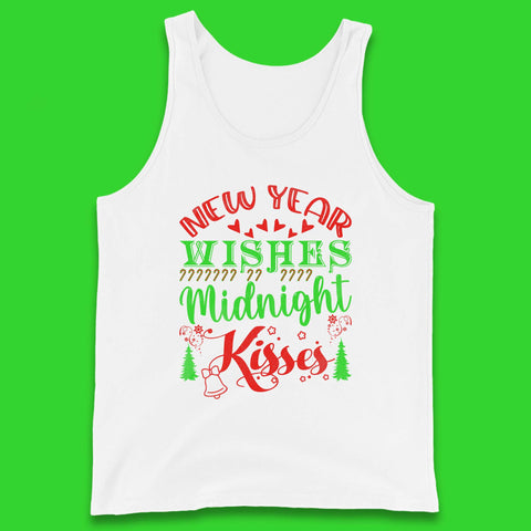 New Year Wishes Midnight Kisses Tank Top