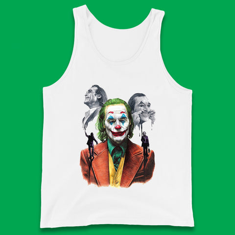 The Joker Why So Serious? Movie Villain Comic Book Character Supervillain Movie Poster Tank Top